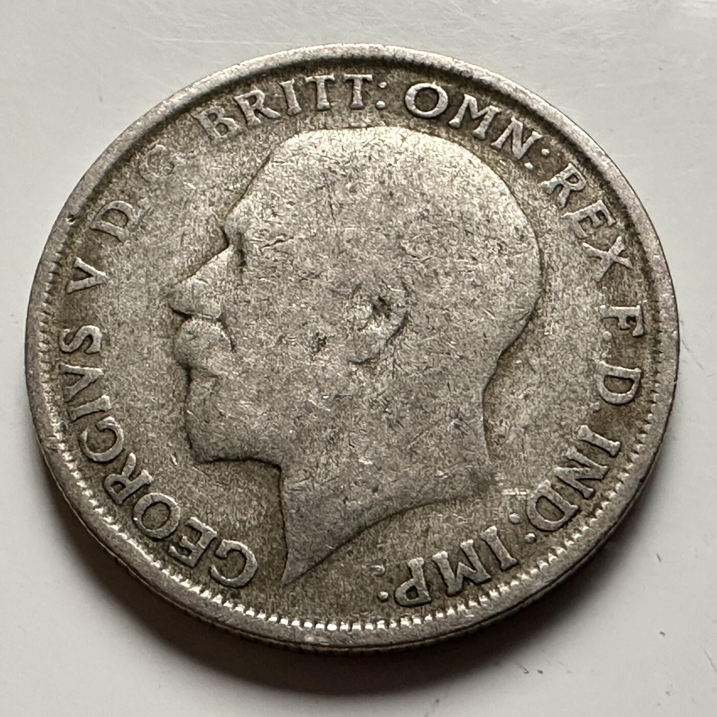 🌹外币初藏🌹🐯2026年第13场  每周二四六晚8️⃣点 接代拍  英国1922年1弗洛林银币 11.3克50%银