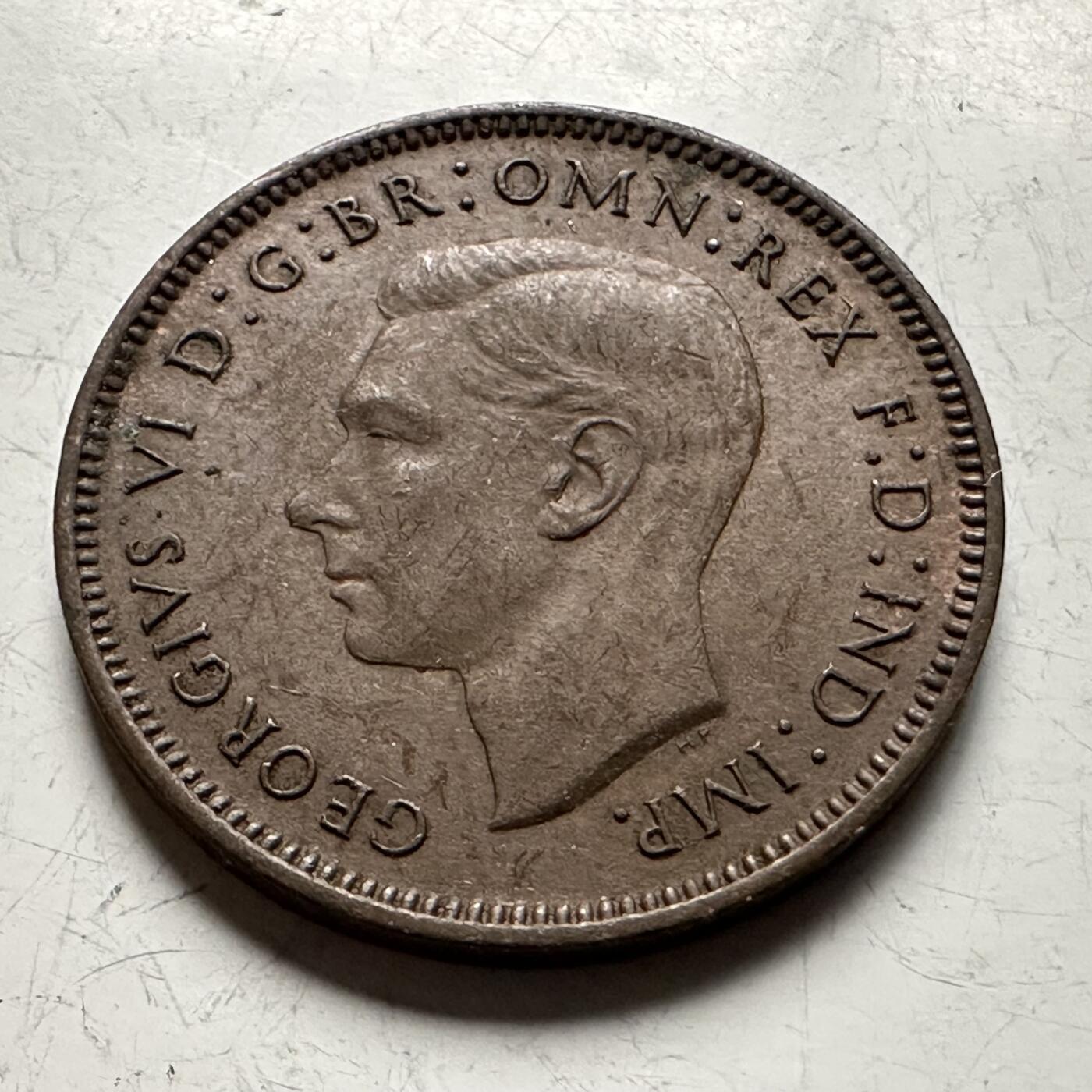 🌹外币初藏🌹🐯2026年第13场  每周二四六晚8️⃣点 接代拍 英国1945年一法新 d