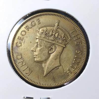 KK钱币收藏小铺  第390期  2月预留时间 周末发货 - 1952英属牙买加一便士铜币 乔六 