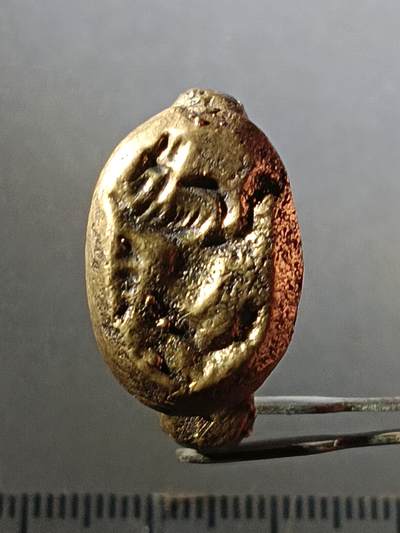 113期新疆红钱粟特钱币丝路钱币专场 - 老铜戒指