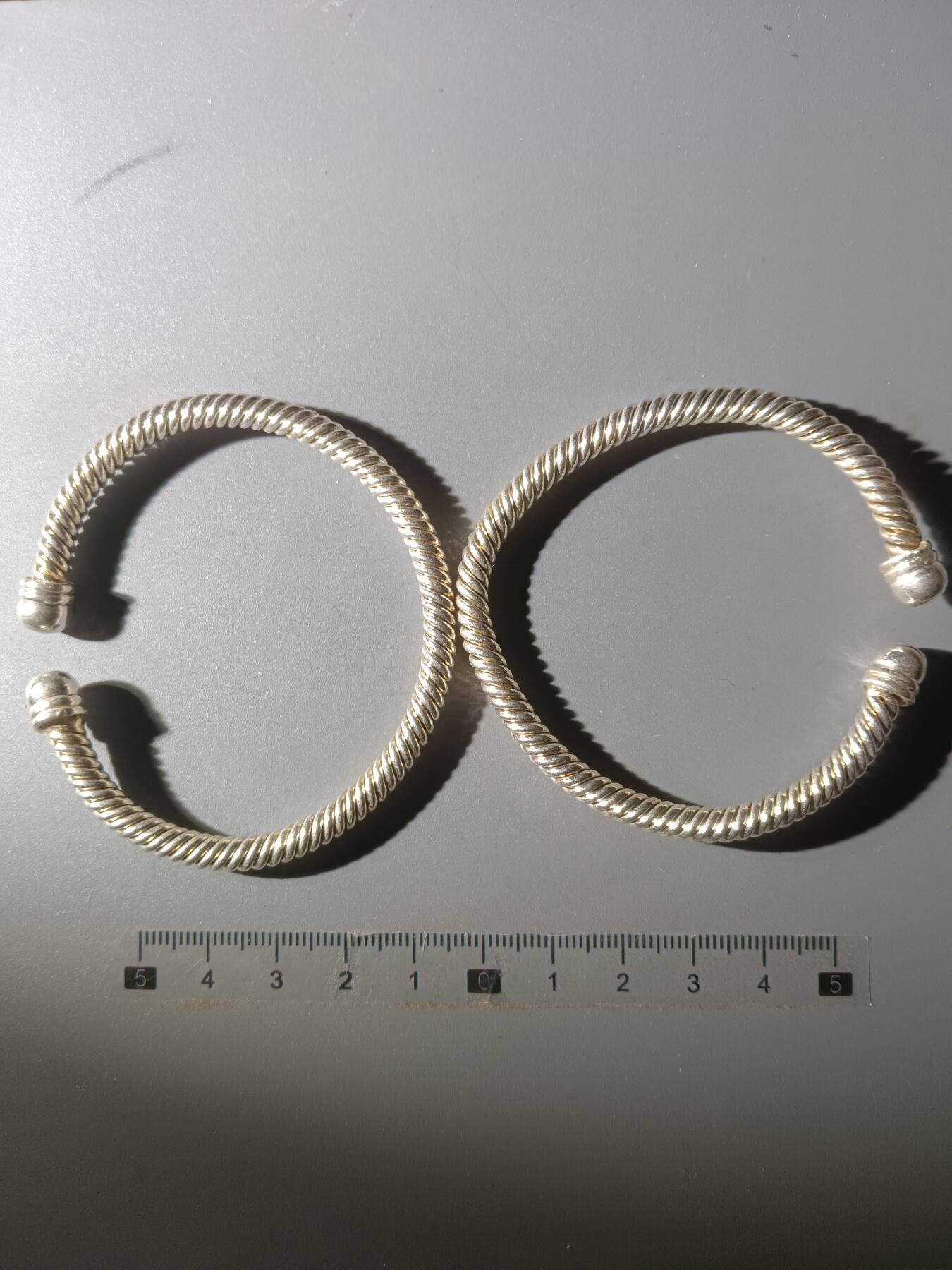 113期新疆红钱粟特钱币丝路钱币专场 A8回流手镯