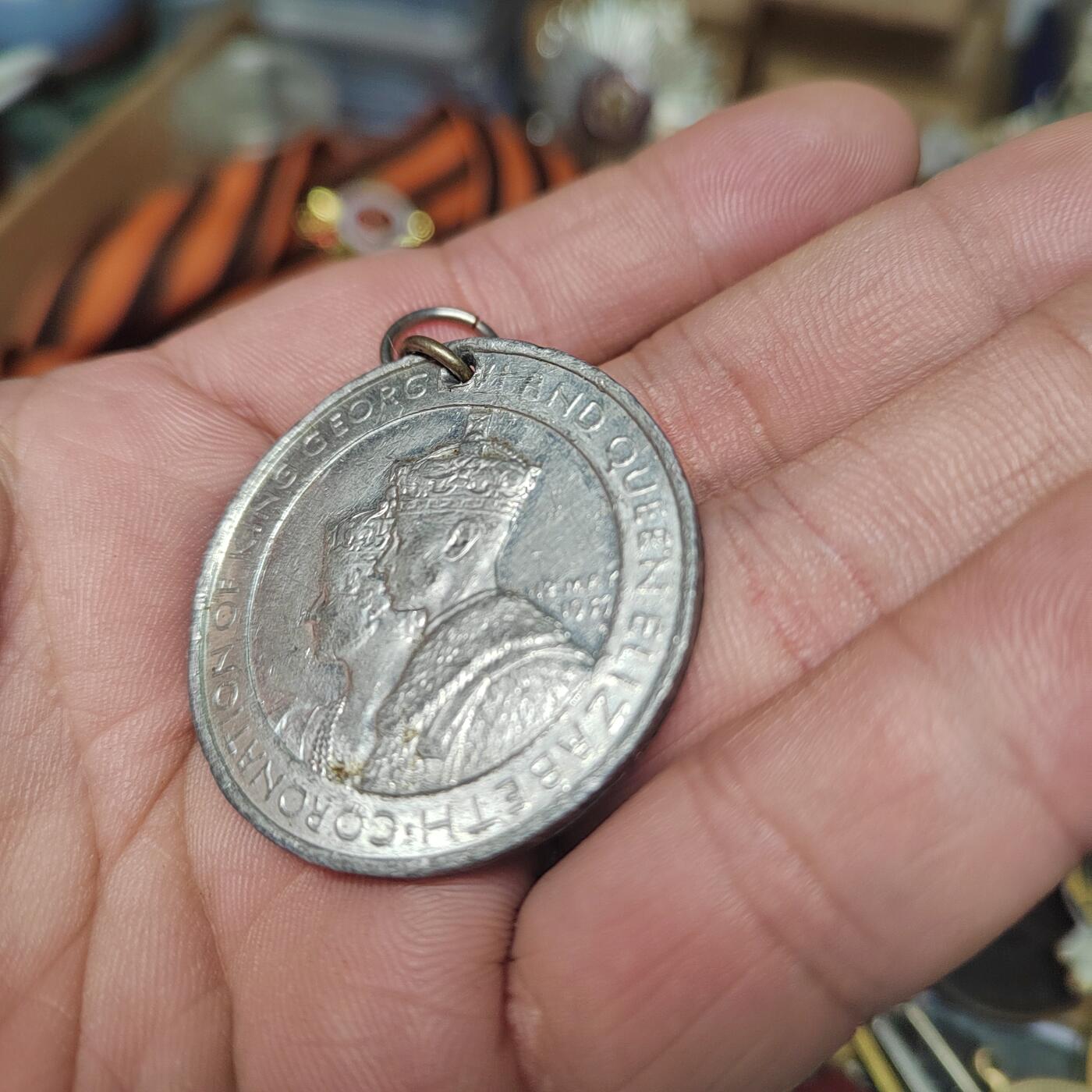 PCAI钱币  29-740  纪念章等杂項专场 乔六纪念锡章