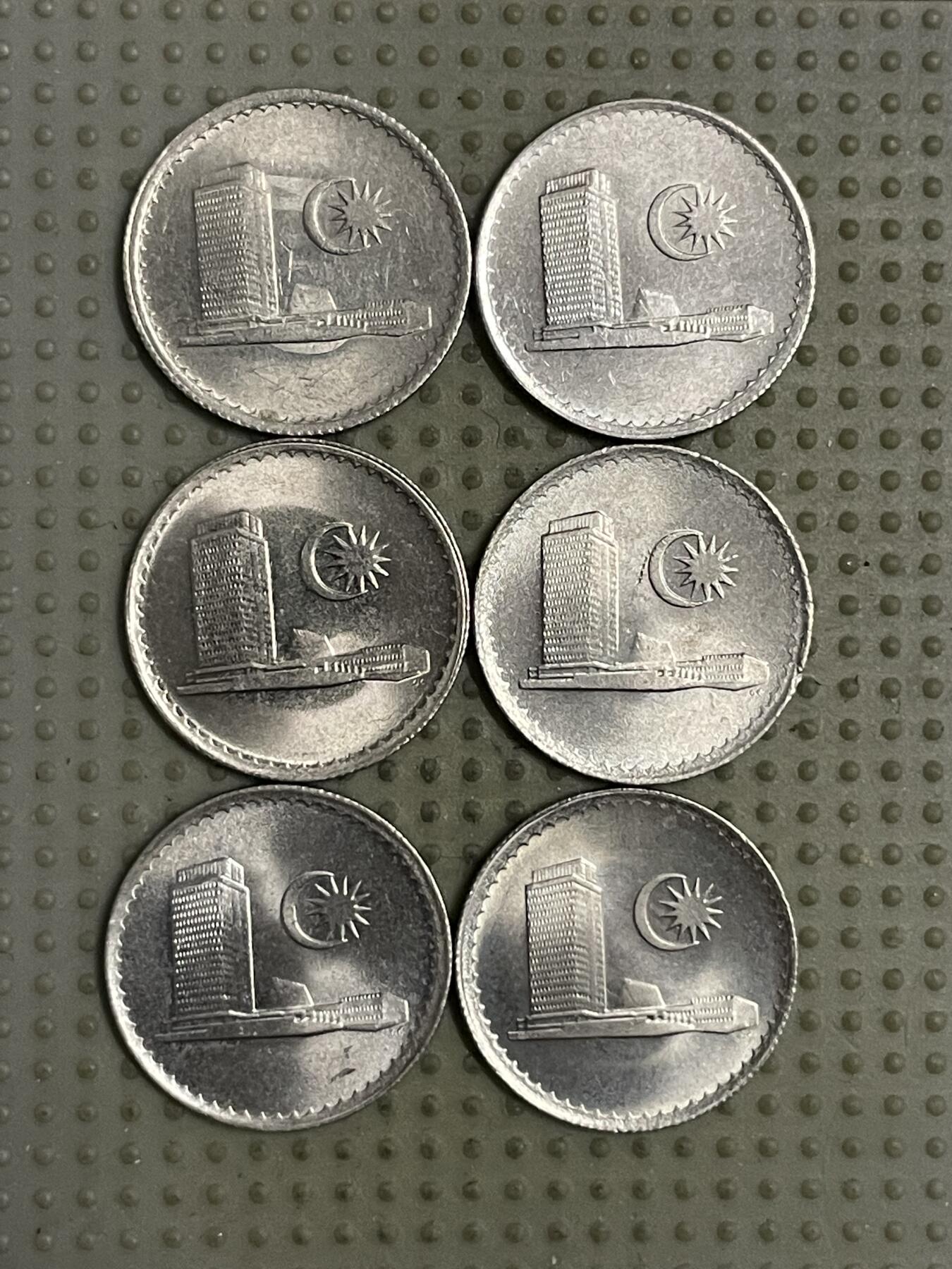 2026年第18场各国散币拍卖（总第168场） 马来西亚5仙6枚