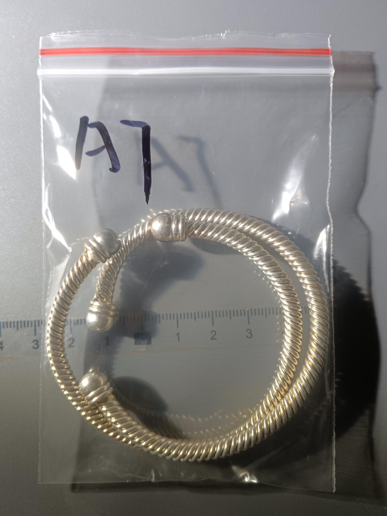 113期新疆红钱粟特钱币丝路钱币专场 A7回流手镯