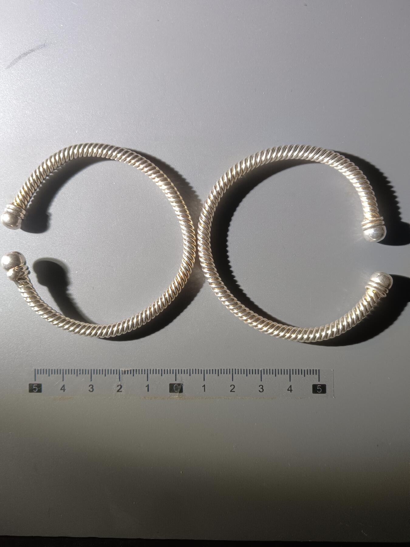 113期新疆红钱粟特钱币丝路钱币专场 A7回流手镯