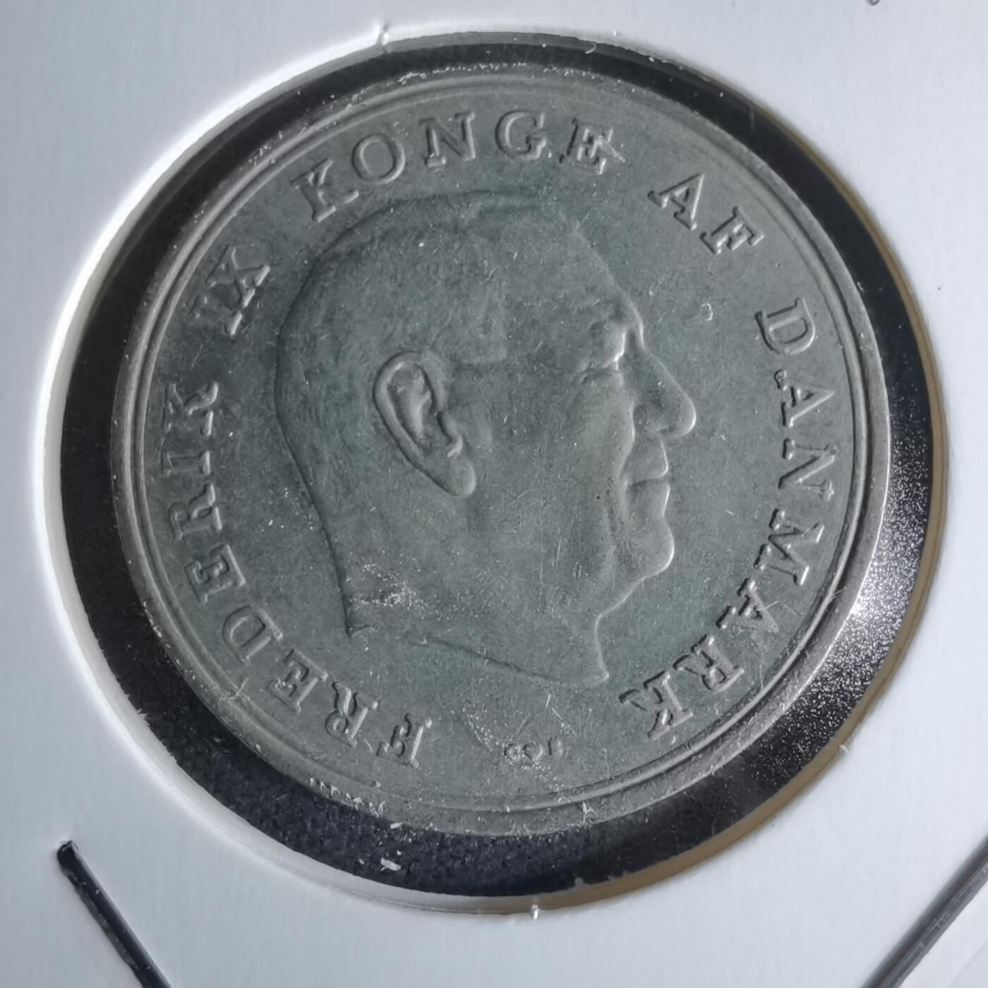 沼泽如烟--第979场 丹麦1963年1克朗