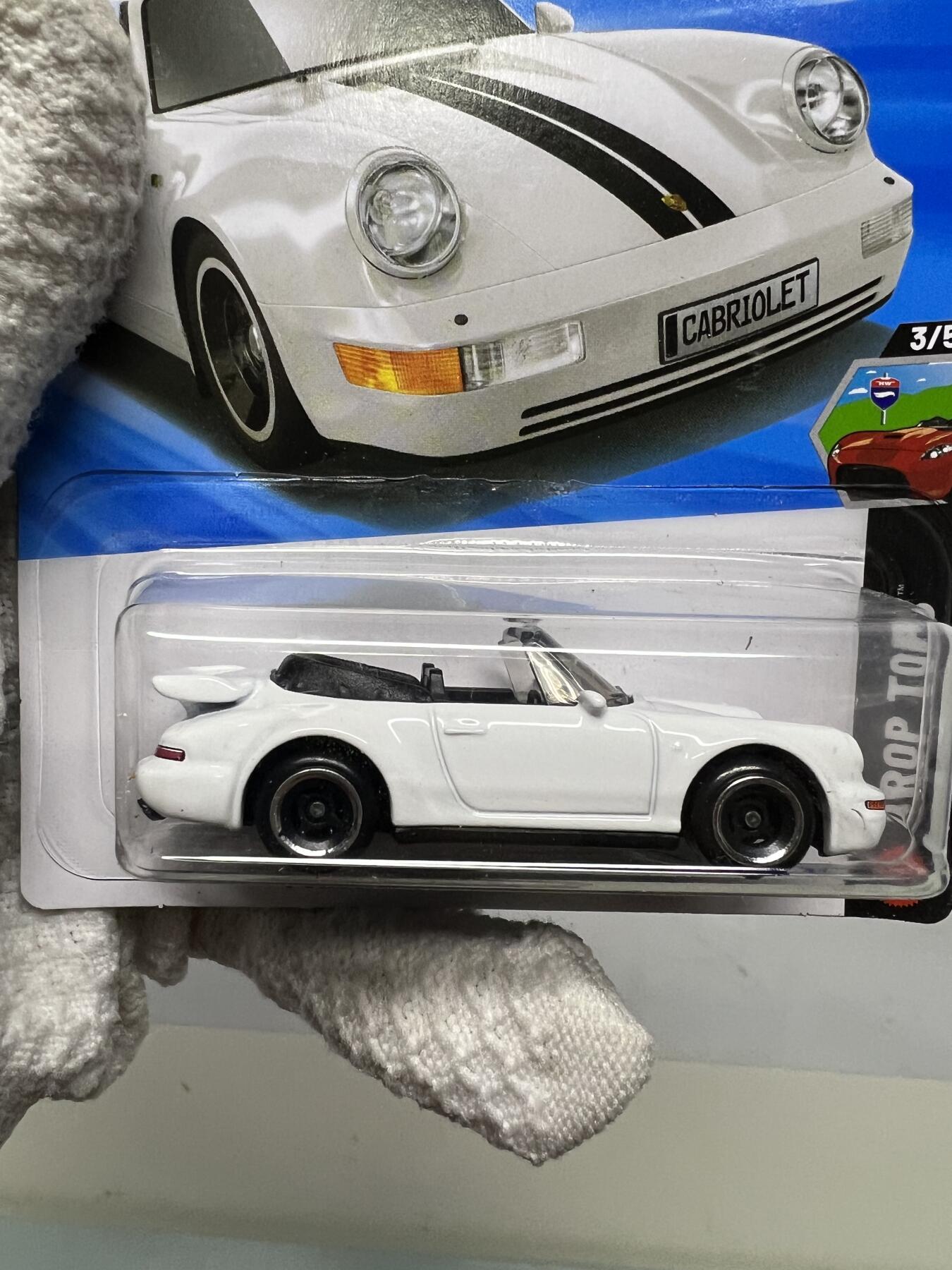 零元拍：风火轮吊卡 保时捷911敞篷全新未拆