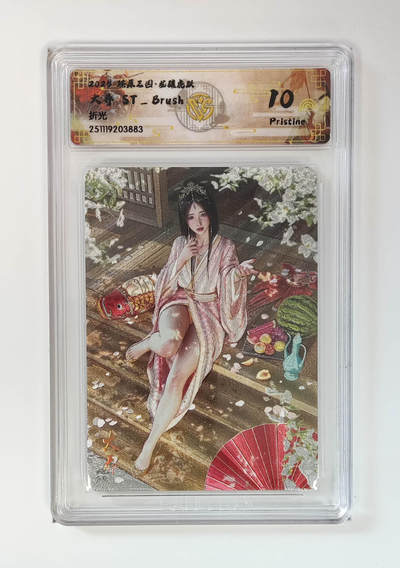 阳大大卡牌拍卖第97期（持续收拍品，周六晚上九点截拍，进群福利早知道） - 【折光】燎原三国 龙骧虎跃 大乔ST_Brush 883