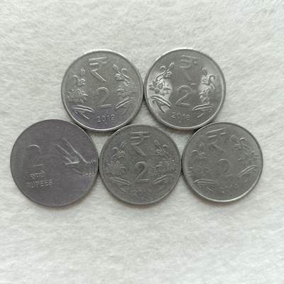 君烨收藏 0元起拍 散币场 每天一场 可留存 第22场 周日发货 - 26印度硬币5个