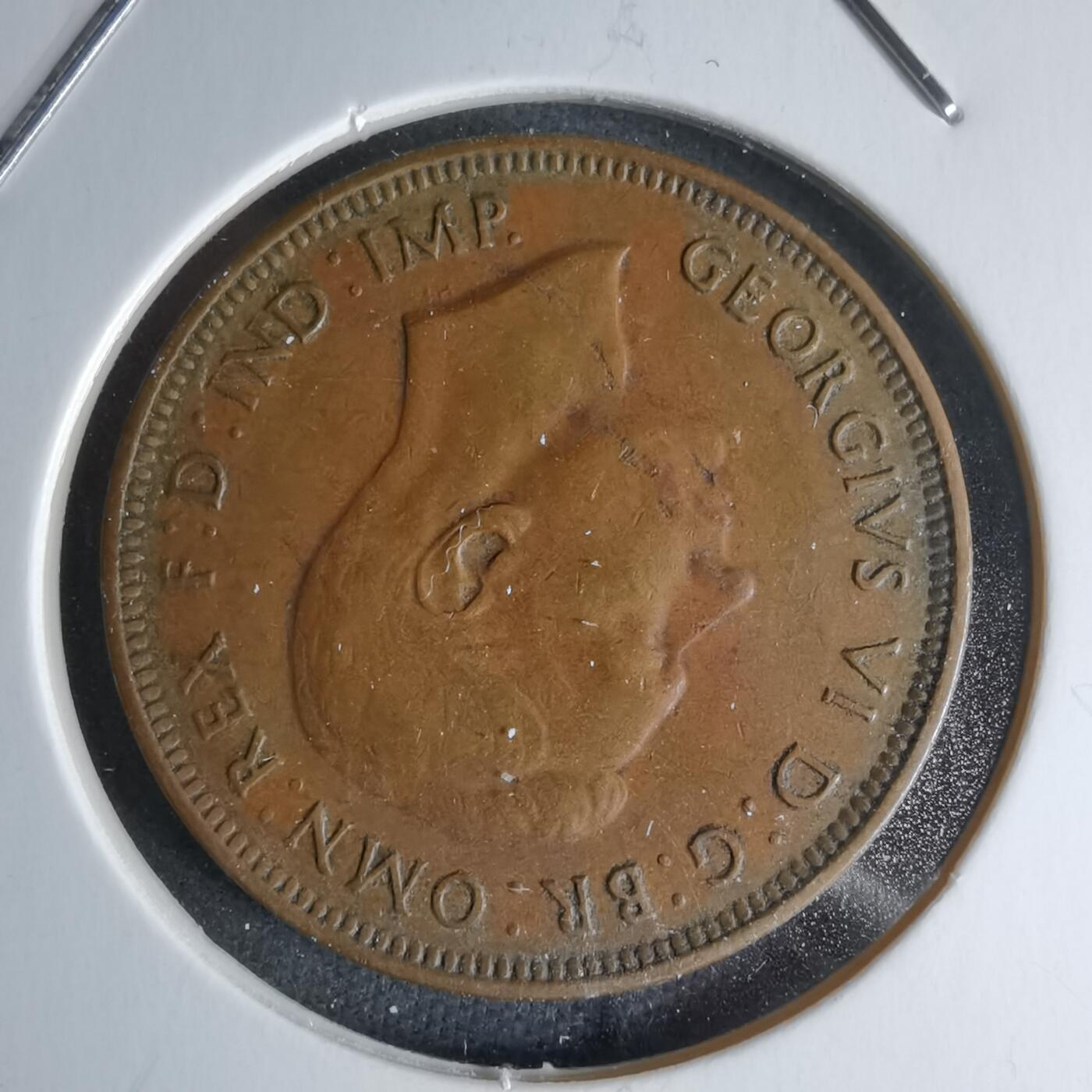 沼泽如烟--第979场 澳大利亚1938年半便士