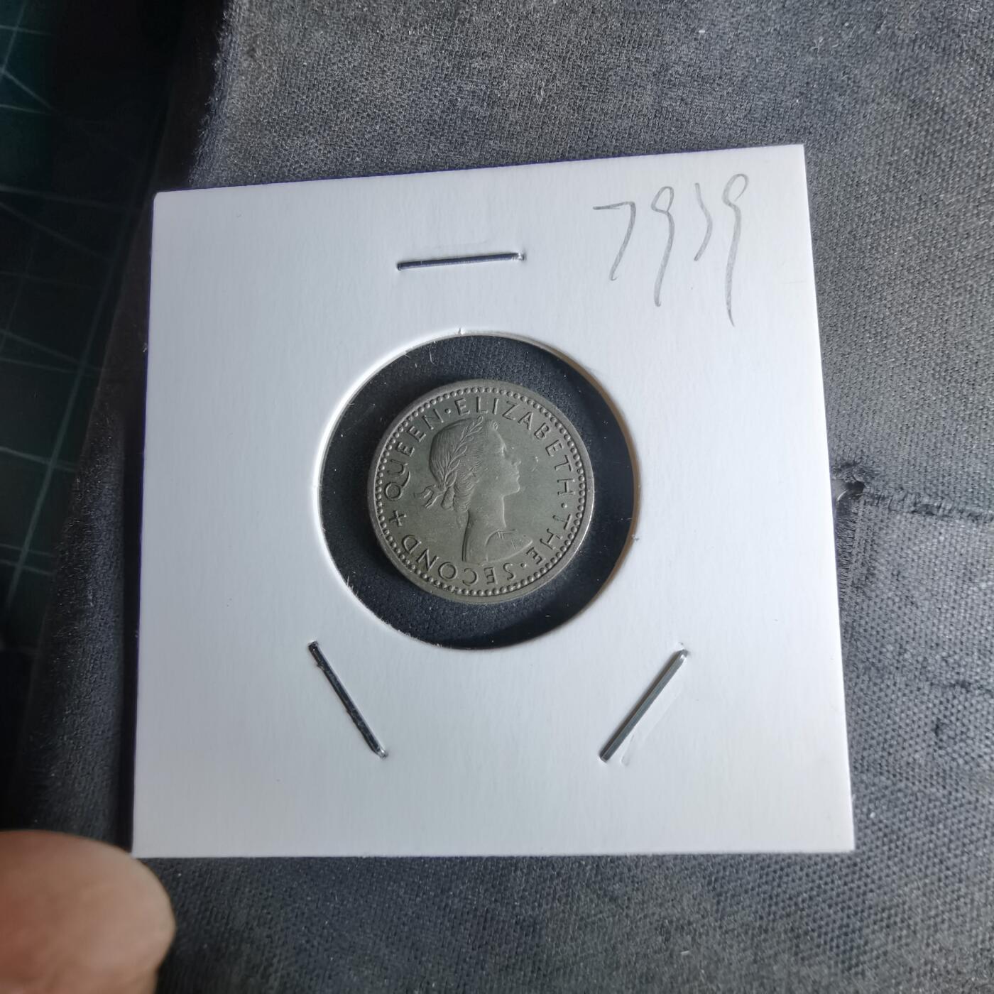 沼泽如烟--第979场 新西兰1958年3便士