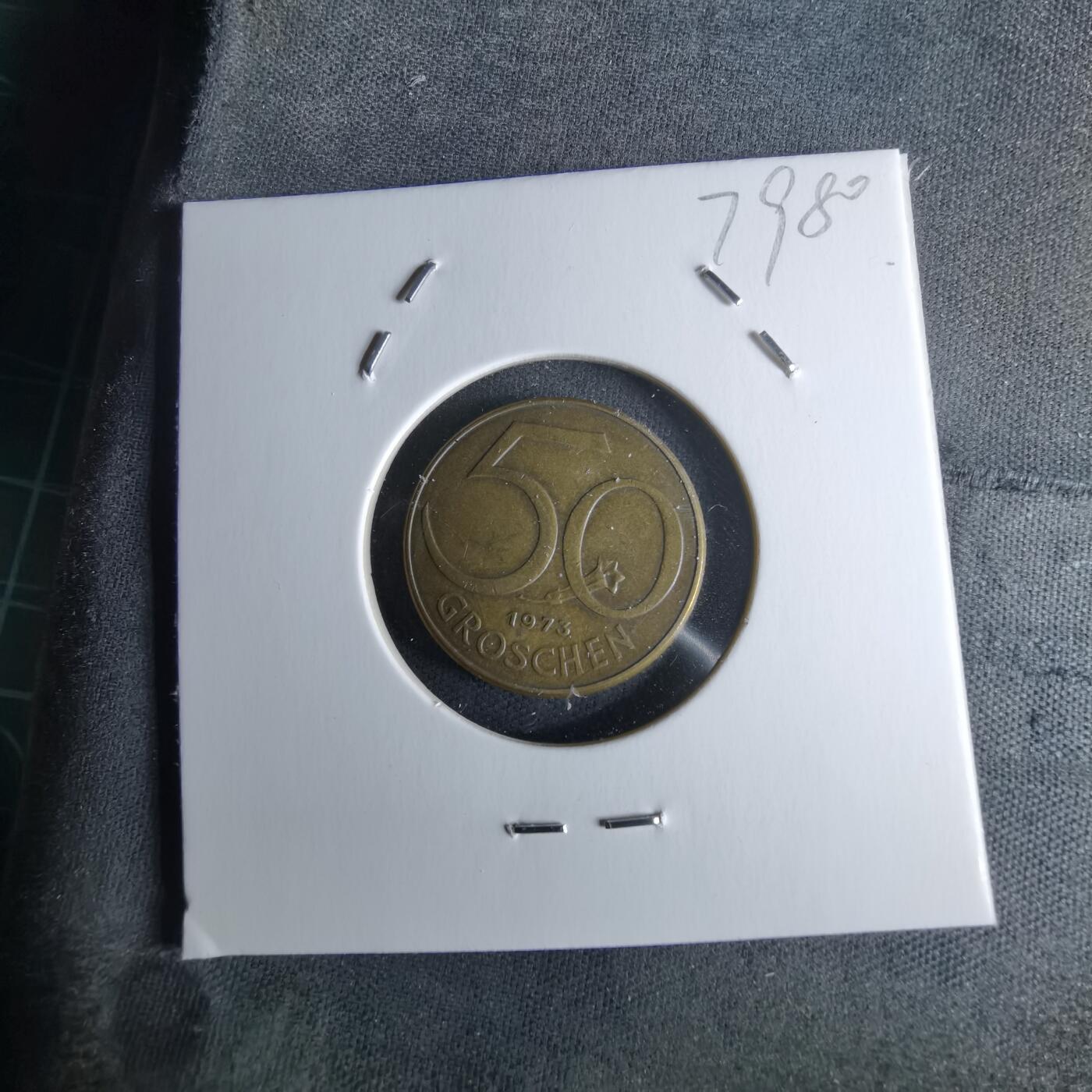 沼泽如烟--第979场 奥地利1973年50格罗申