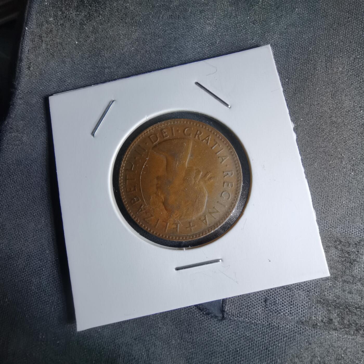 沼泽如烟--第979场 澳大利亚1954年半便士