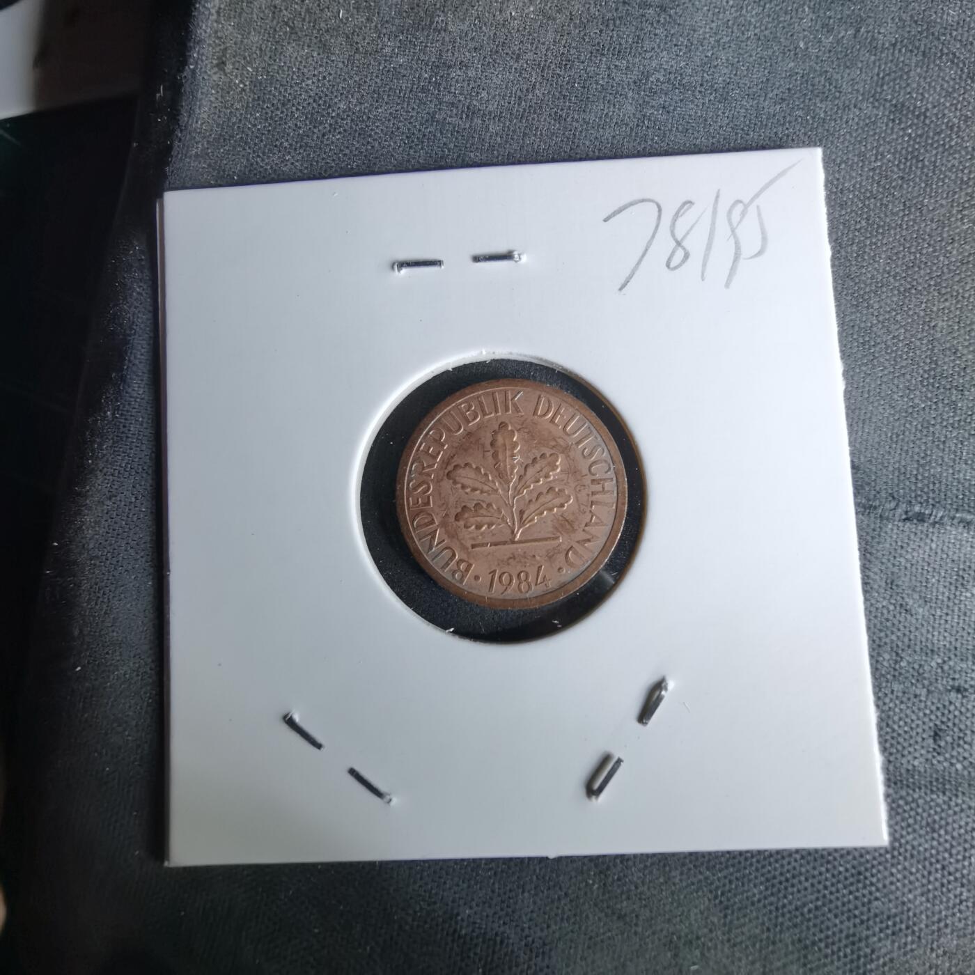 沼泽如烟--第978场 德国1984年1芬尼