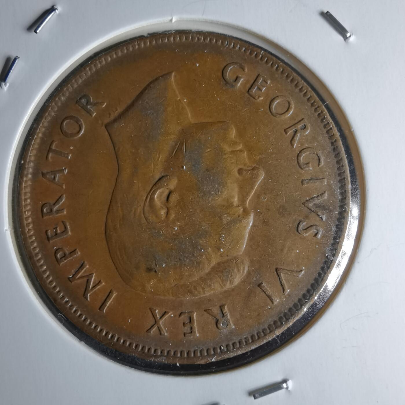 沼泽如烟--第979场 南非1943年1便士