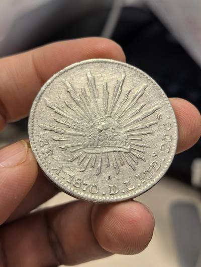 博洋堂世界钱币拍卖第159期（全场包邮） - 墨西哥1870A DL版花边鹰洋 好版