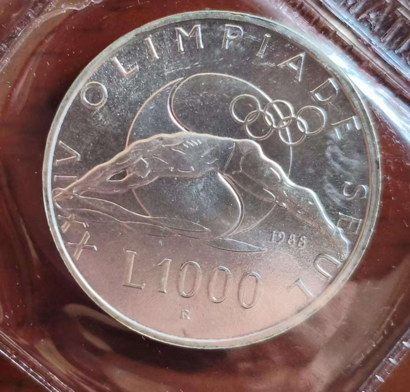 ❤️【币观天下】❤️ 第341期钱币拍卖- 2026.1.30周五晚上6点半场-长期征集拍品 春节前最后一场本场不能存放 节后恢复拍卖 圣马力诺1988年汉城奥运会和卡尔加里冬奥会纪念套装原盒证 含纯银21.38克