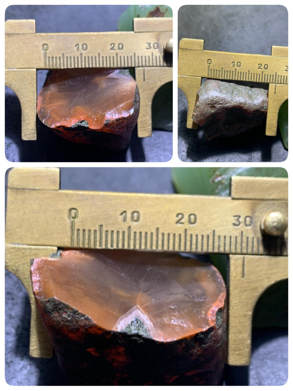 精美原皮开窗料荔枝冻飘红南红玛瑙原石一颗，