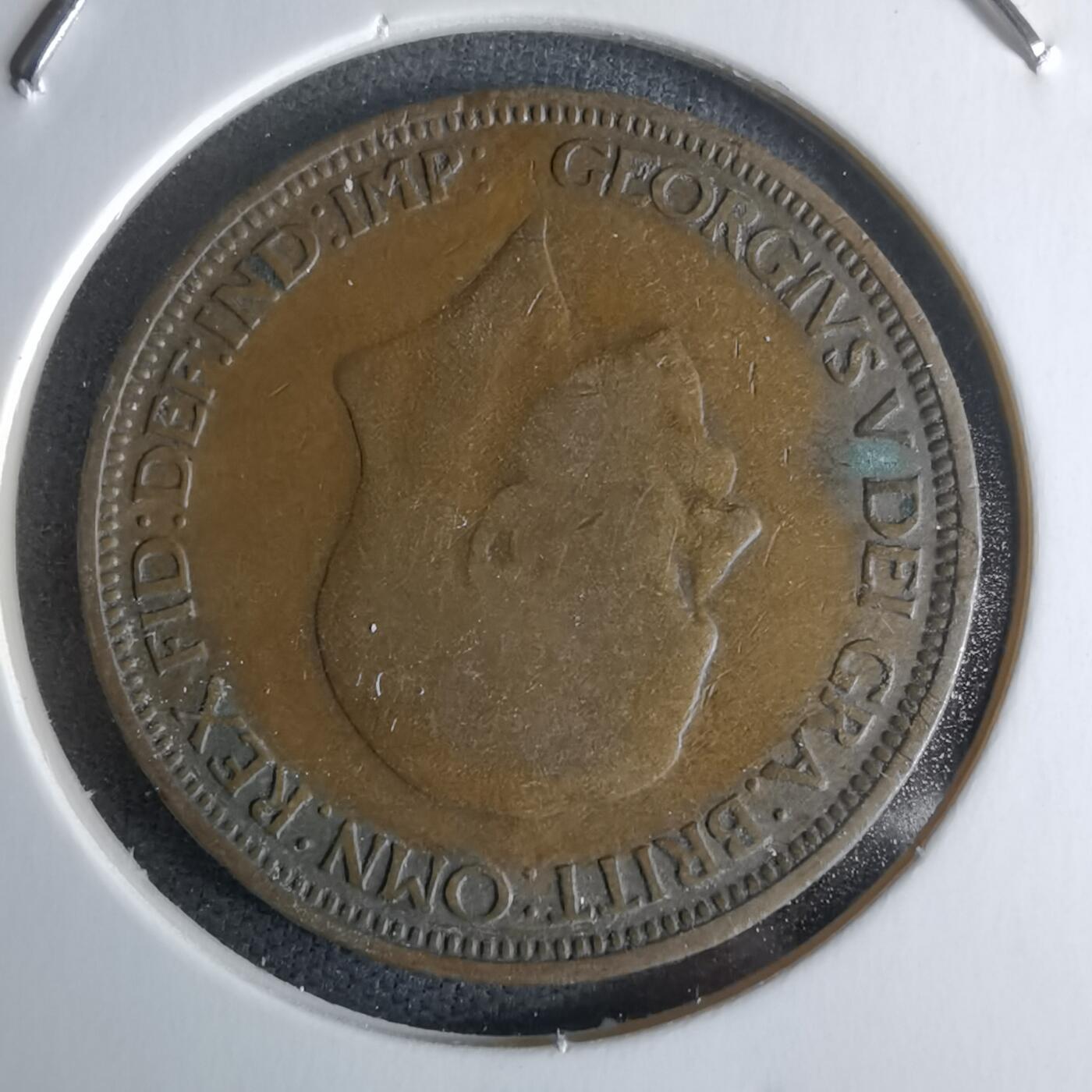 沼泽如烟--第979场 英国1933年半便士