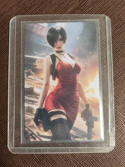 阳大大卡牌拍卖第96期（持续收拍品，周五晚上九点截拍，进群福利早知道） - 生化危机 艾达・王 食品卡 硬普卡 带卡膜卡夹