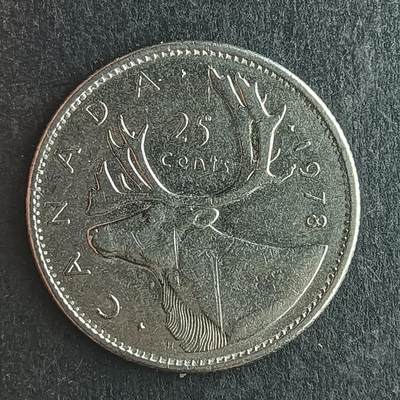 逸泉钱币2026第十四场世界各国散币纪念币A1214-1613 - 1289 加拿大25分