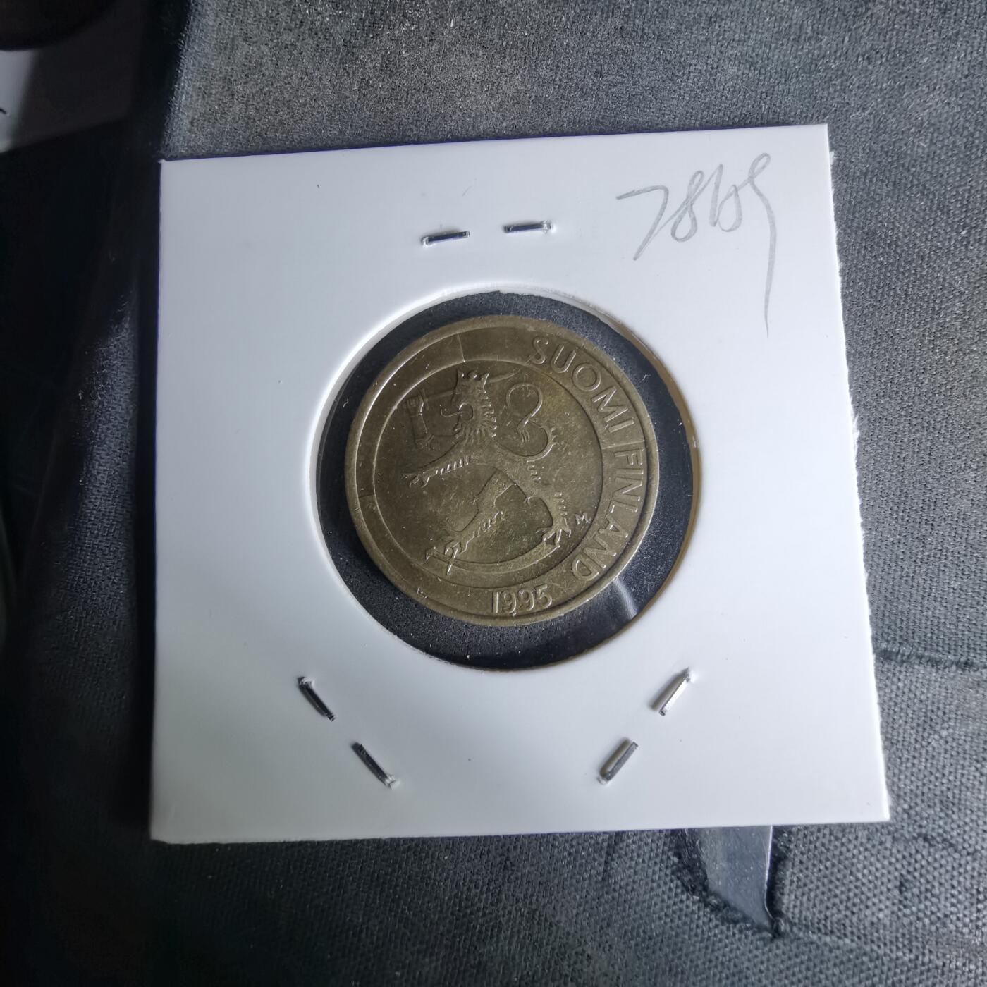 沼泽如烟--第978场 芬兰1995年1马克