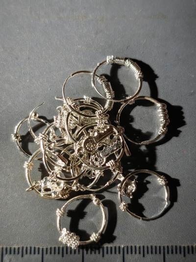 114期新疆红钱粟特钱币丝路钱币专场 - 8 镀银饰品