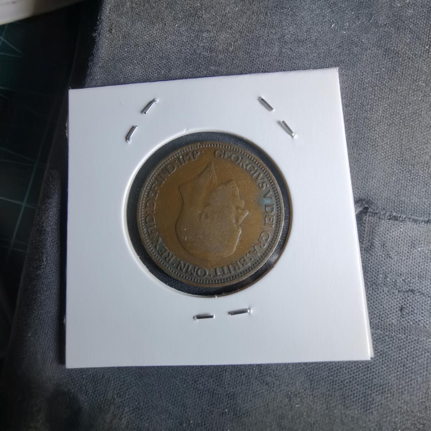 沼泽如烟--第979场 英国1933年半便士