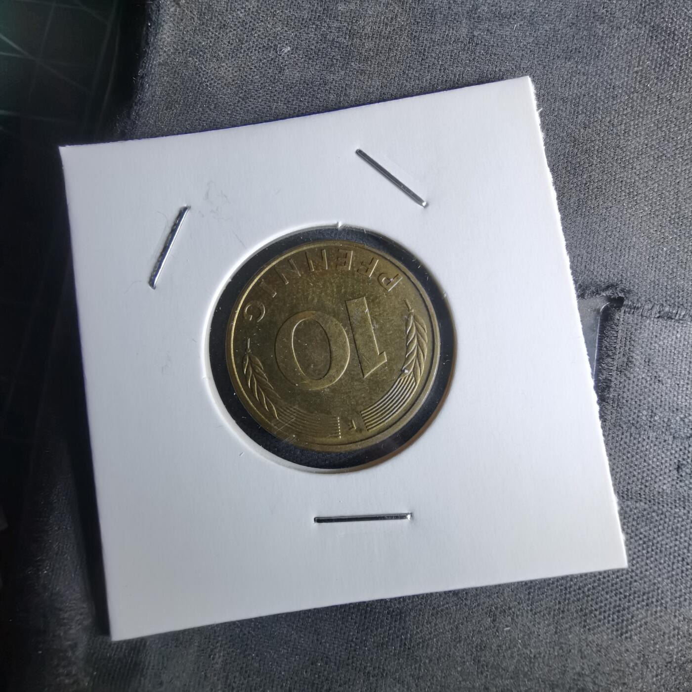 沼泽如烟--第979场 德国1995年10芬尼