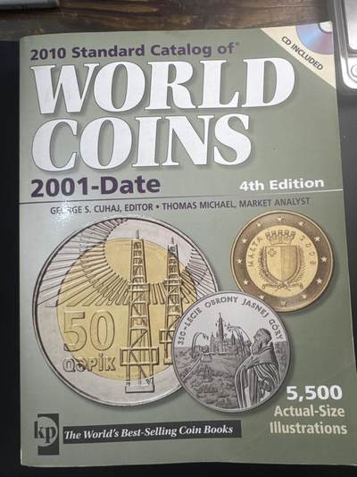 ❤️【币观天下】❤️ 第341期钱币拍卖- 2026.1.30周五晚上6点半场-长期征集拍品 春节前最后一场本场不能存放 节后恢复拍卖 - 克劳斯钱币目录2001至今第四版