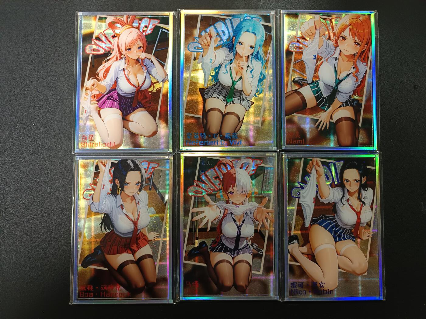 天玑星卡拍第168期《2.3周二截拍艺气风发》持续收拍收评中 满赠卡需备注 海贼王 色纸 六张 第一组