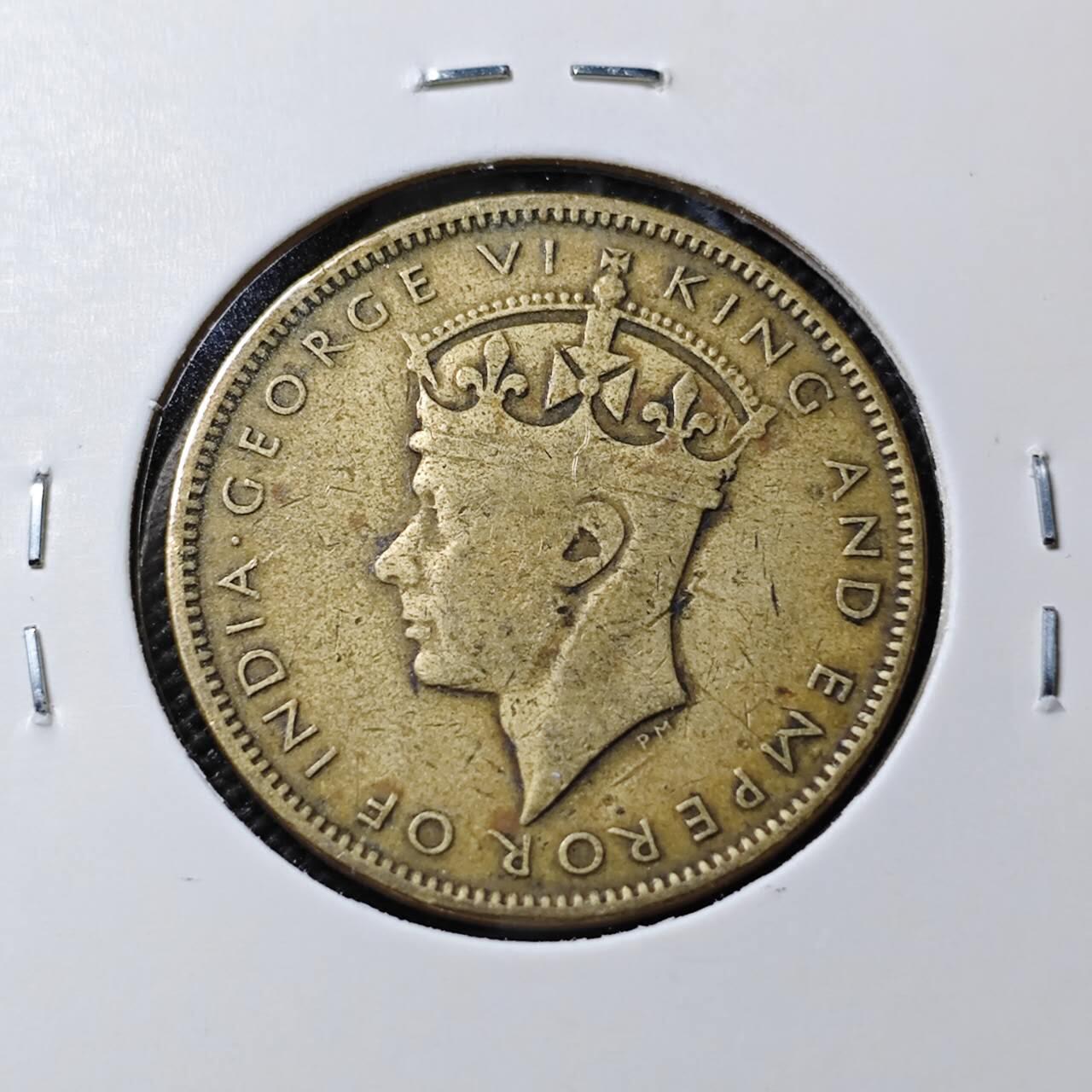 KK钱币收藏小铺  第390期  2月预留时间 周末发货  1947英属牙买加1便士铜币