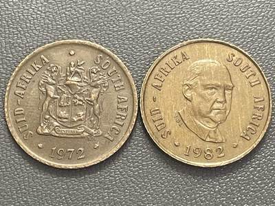 回流0201 - 不同版本南非一分两枚