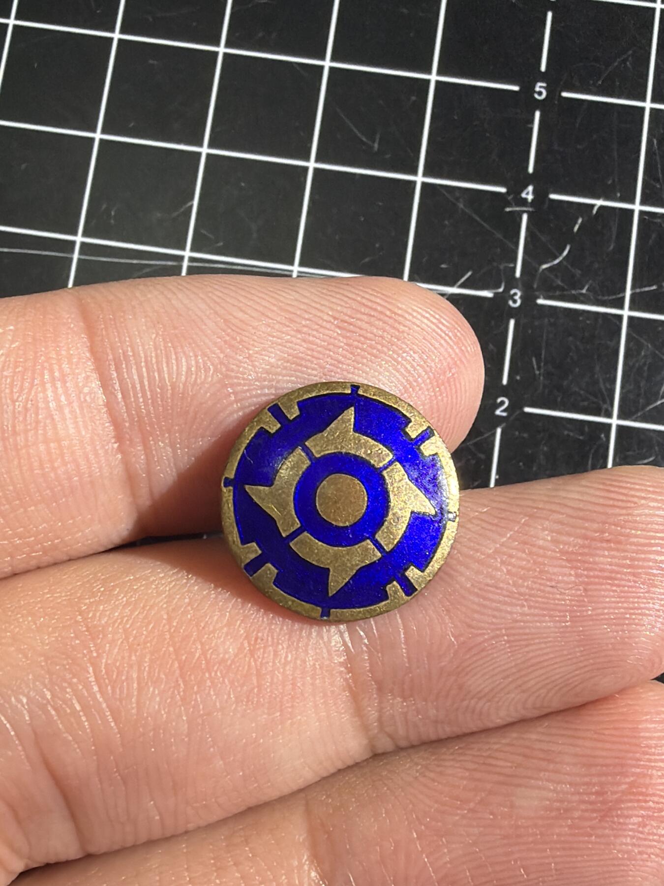 古冰库章牌勋赏收藏0起拍卖 珐琅小章