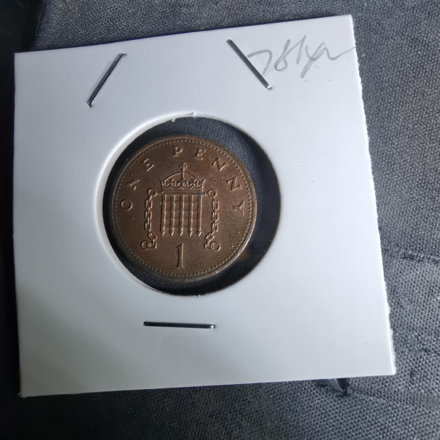 沼泽如烟--第978场 英国1990年1便士