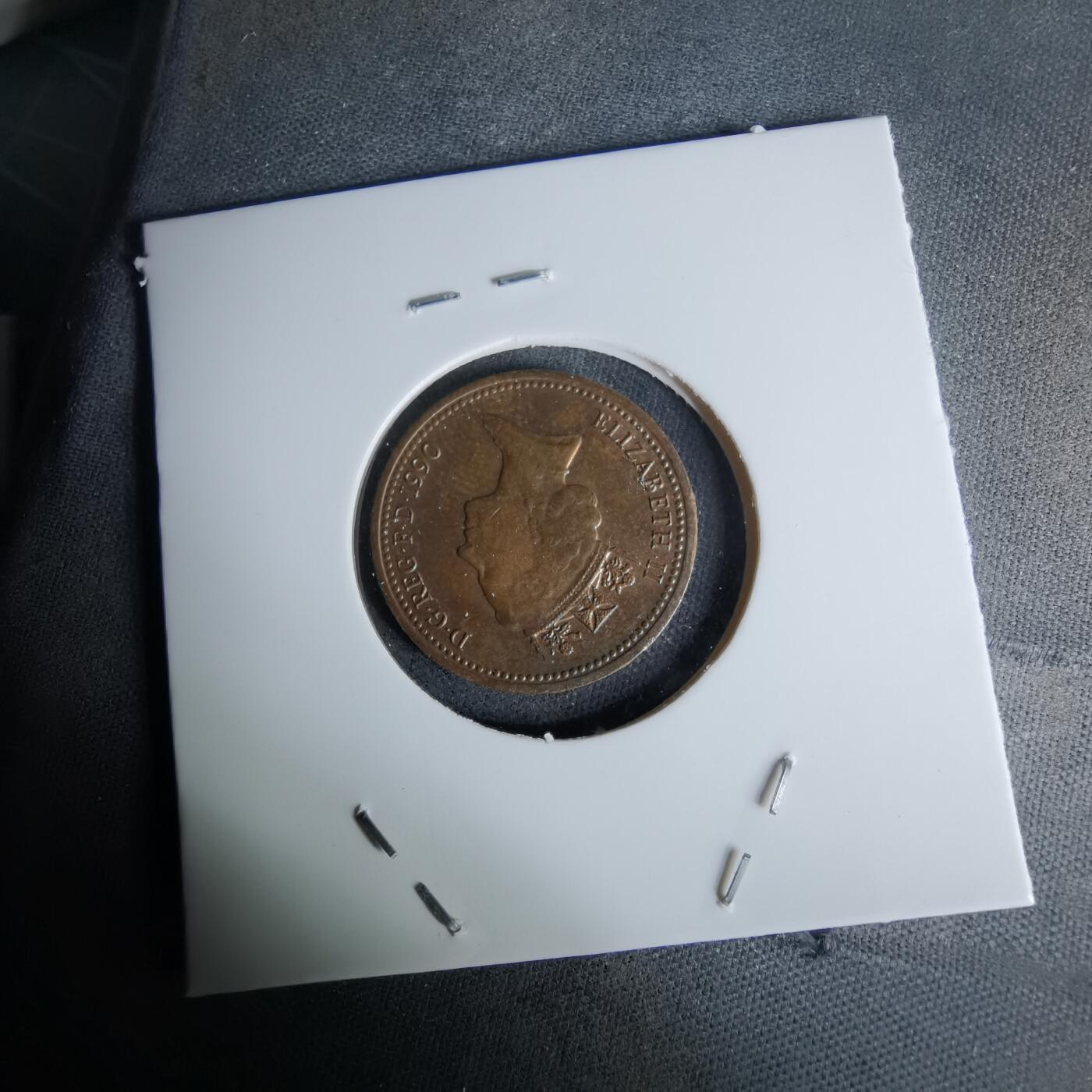 沼泽如烟--第978场 英国1990年1便士