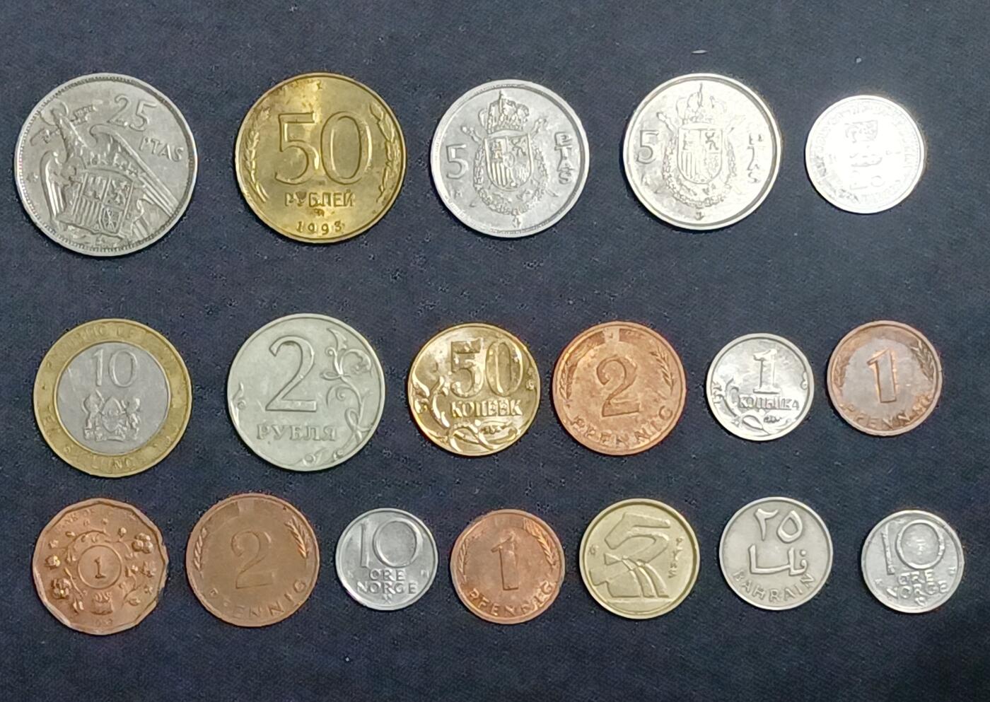 【游宝拍卖】乙巳蛇年第115期 蛇年收官场 世界各国硬币 18枚