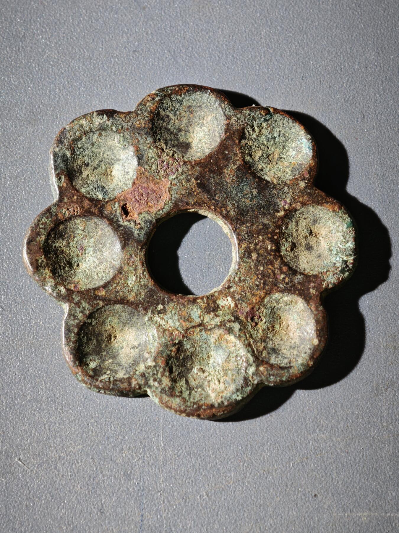 114期新疆红钱粟特钱币丝路钱币专场 碎叶城藕型钱