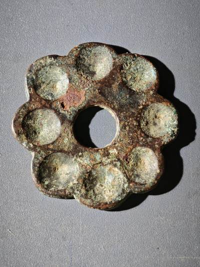 114期新疆红钱粟特钱币丝路钱币专场 - 碎叶城藕型钱