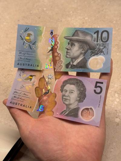 澳大利亚10+5 unc - 澳大利亚10+5 unc