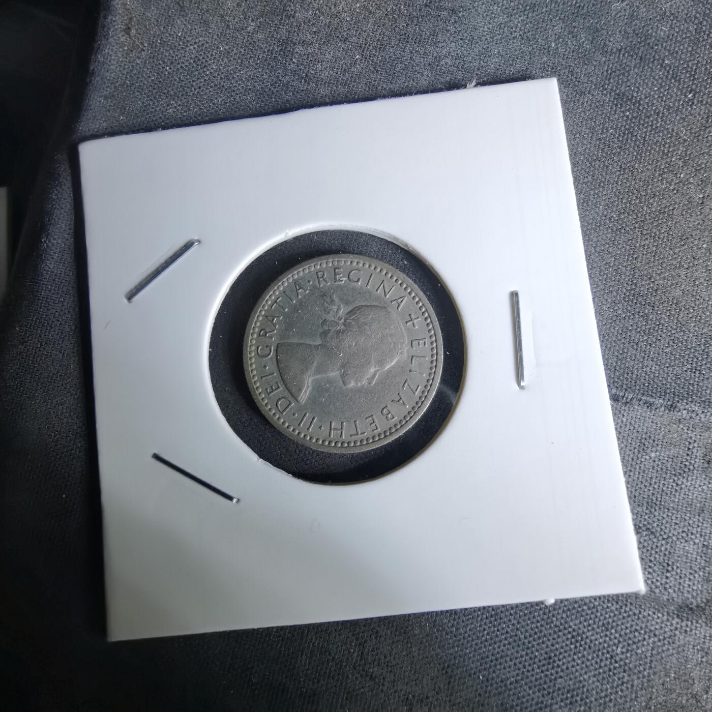 沼泽如烟--第978场 英国1962年6便士