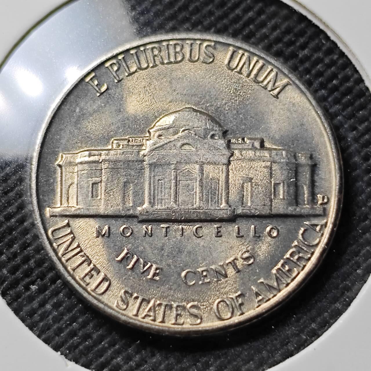 KK钱币收藏小铺  第390期  2月预留时间 周末发货  1959美国5分 好品