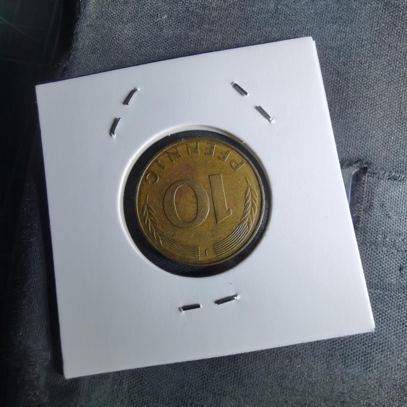 沼泽如烟--第979场 德国1983年10芬尼