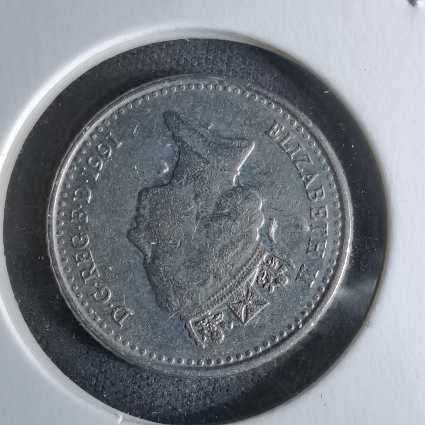 沼泽如烟--第979场 英国1991年5便士