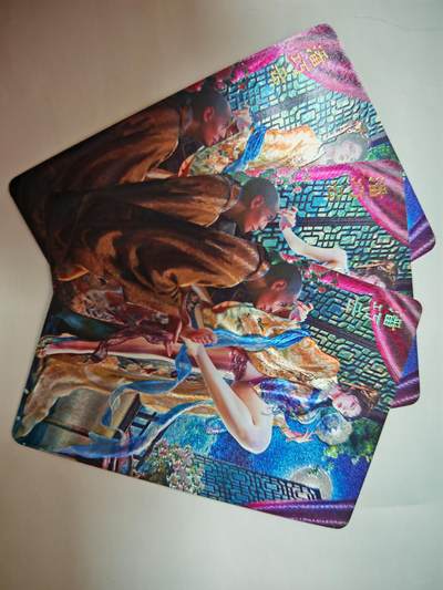 琦卡当当铺～第30期★★一大波美女正向你走来~支持寄存★★~【9点40结束】扫码加群抽[包邮券]~ - 焱卡文化 燎原卡牌- 巴丁绝色绘卷-粗闪★潘巧云★-3张