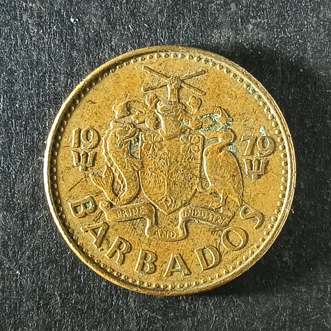 逸泉钱币2026第十四场世界各国散币纪念币A1214-1613 1279 巴巴多斯硬币