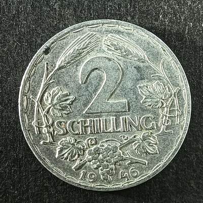 逸泉钱币2026第十四场世界各国散币纪念币A1214-1613 - 1361 奥地利2先令