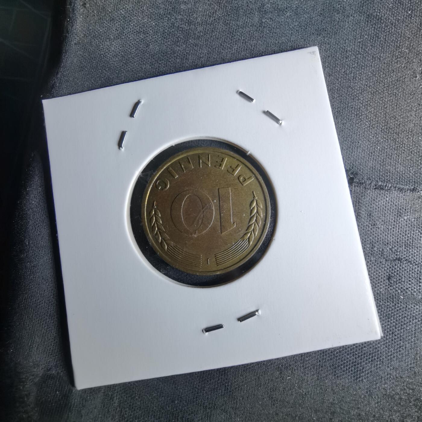 沼泽如烟--第979场 德国1950年10芬尼