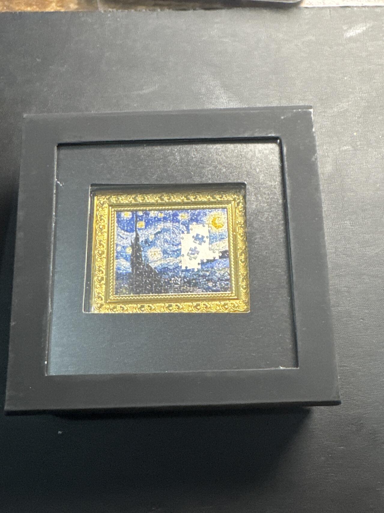 ❤️【币观天下】❤️ 第341期钱币拍卖- 2026.1.30周五晚上6点半场-长期征集拍品 春节前最后一场本场不能存放 节后恢复拍卖 纽埃2022年世界名画拼图艺术系列梵高星空银铜双金属纪念币含1克银