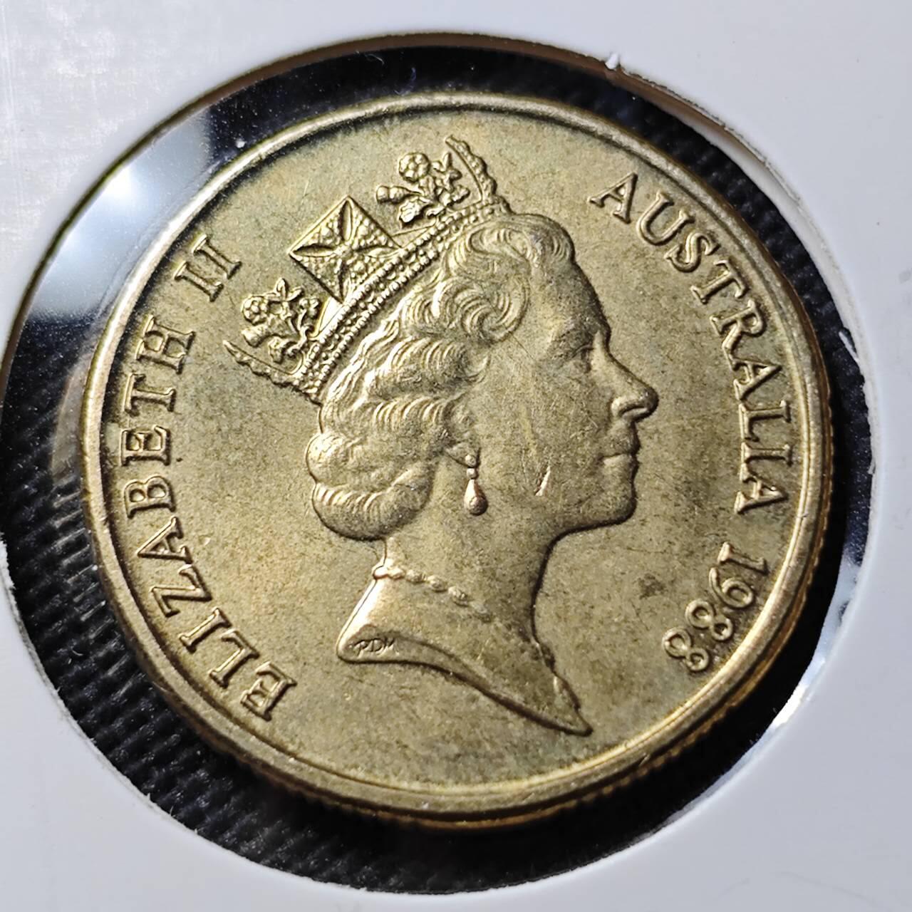 KK钱币收藏小铺  第390期  2月预留时间 周末发货  澳大利亚1元纪念币